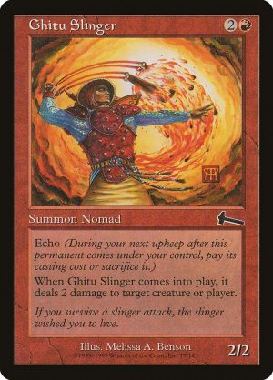 Ghitu Slinger - Urza's Legacy-(077)