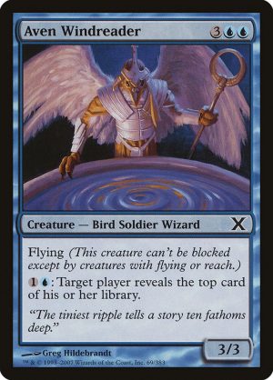 Aven Windreader - Tenth Edition-(069)-Foil