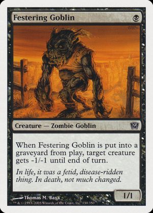 Festering Goblin - Ninth Edition-(130)