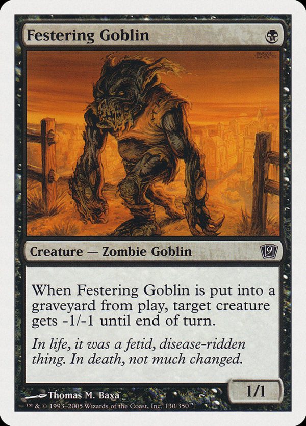 Festering Goblin - Ninth Edition-(130)