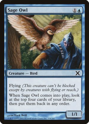 Sage Owl - Tenth Edition-(104)