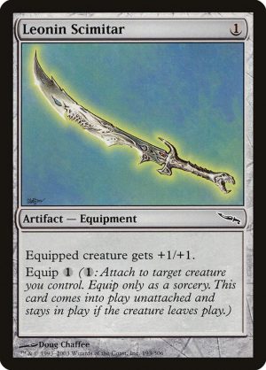 Leonin Scimitar - Mirrodin-(193)