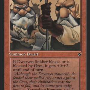 Dwarven Soldier - Fallen Empires-(109)