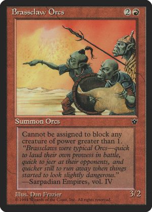 Brassclaw Orcs - Fallen Empires-(101)