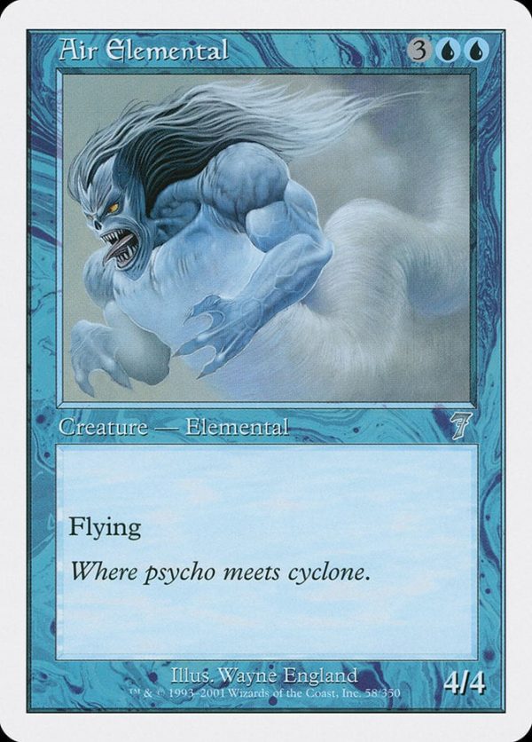 Air Elemental - Seventh Edition-(058)