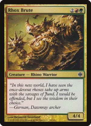 Rhox Brute - Alara Reborn-(059)
