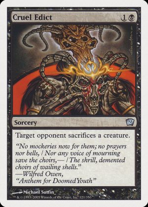 Cruel Edict - Ninth Edition-(121)