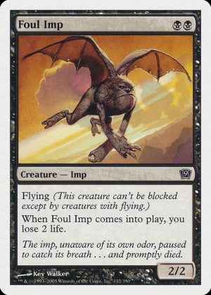 Foul Imp - Ninth Edition-(132)-Foil