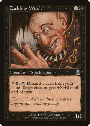 Cackling Witch - Mercadian Masques-(119)