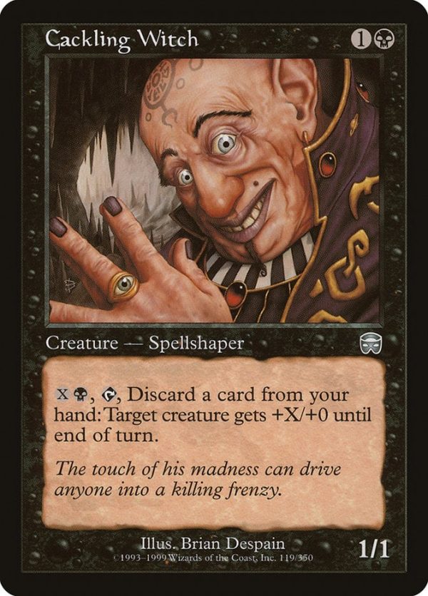 Cackling Witch - Mercadian Masques-(119)