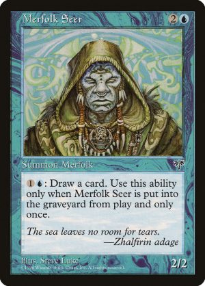 Merfolk Seer - Mirage-(076)