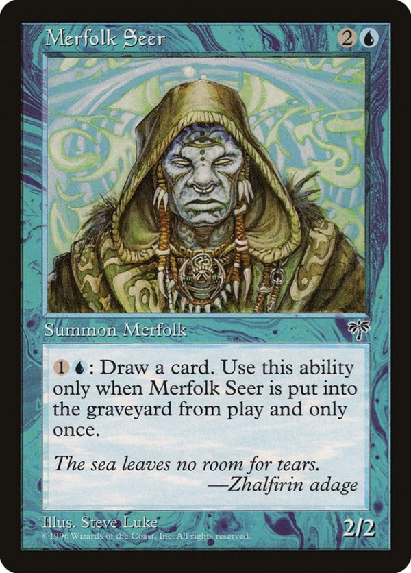 Merfolk Seer - Mirage-(076)