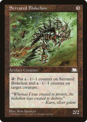 Serrated Biskelion - Weatherlight-(156)