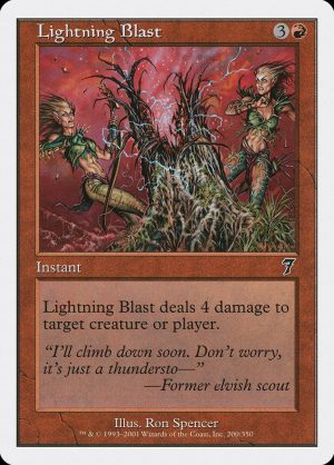 Lightning Blast - Seventh Edition-(200)