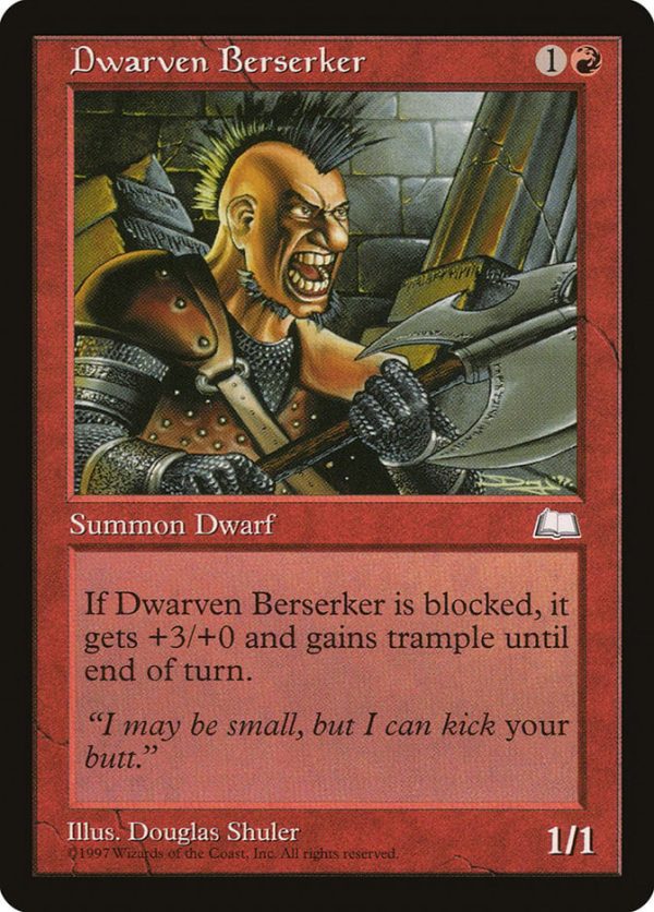 Dwarven Berserker - Weatherlight-(097)