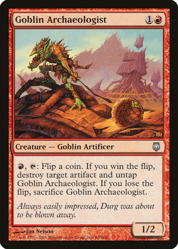Goblin Archaeologist - Darksteel-(063)
