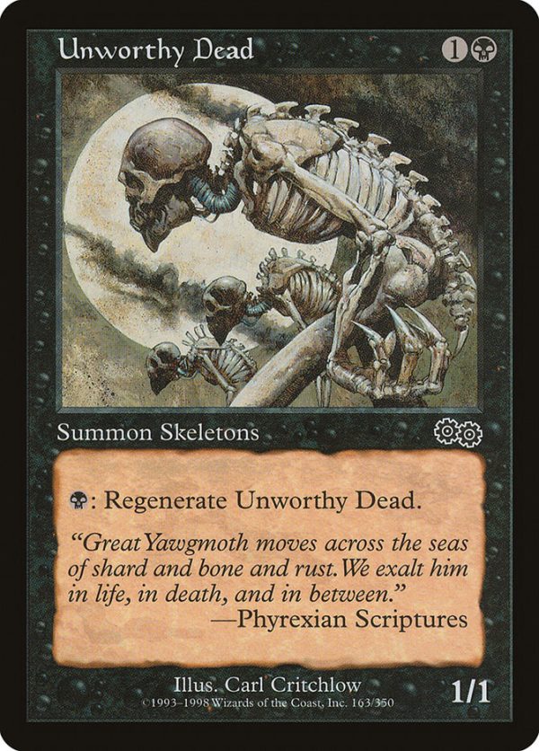 Unworthy Dead - Urza's Saga-(163)