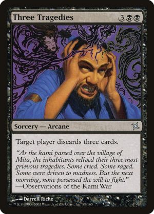 Three Tragedies - Betrayers of Kamigawa-(087)