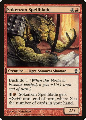 Sokenzan Spellblade - Saviors of Kamigawa-(115)