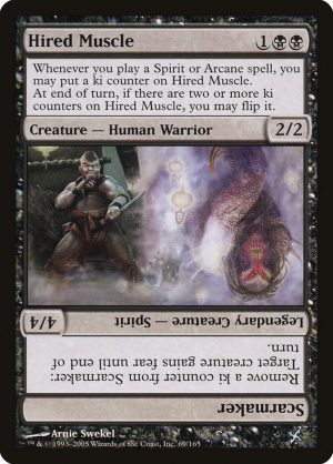 Hired Muscle // Scarmaker - Betrayers of Kamigawa-(069)