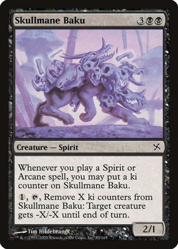 Skullmane Baku - Betrayers of Kamigawa-(083)