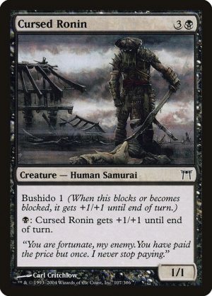 Cursed Ronin - Champions of Kamigawa-(107)