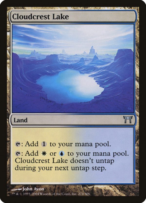 Cloudcrest Lake - Champions of Kamigawa-(274)