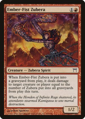 Ember-Fist Zubera - Champions of Kamigawa-(166)