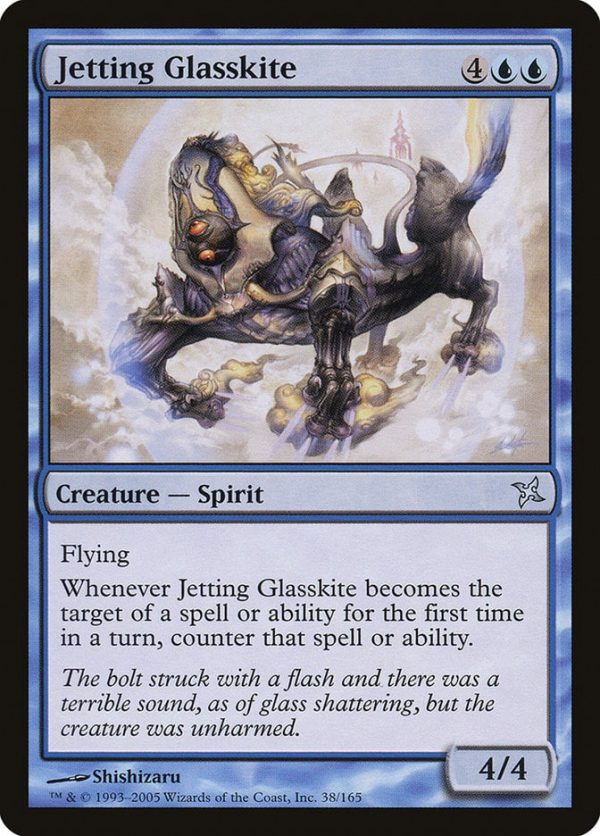 Jetting Glasskite - Betrayers of Kamigawa-(038)