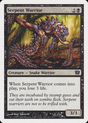 Serpent Warrior - Ninth Edition-(162)