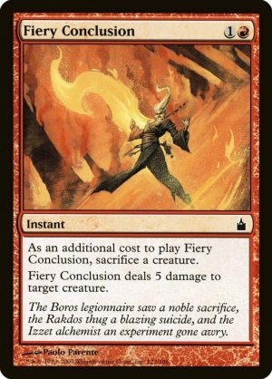 Fiery Conclusion - Ravnica: City of Guilds-(122)