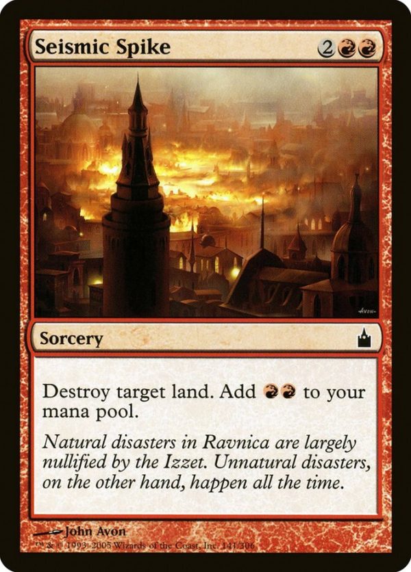 Seismic Spike - Ravnica: City of Guilds-(141)