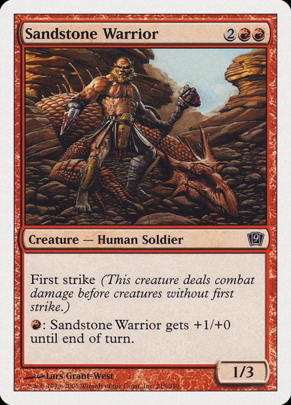 Sandstone Warrior - Ninth Edition-(215)