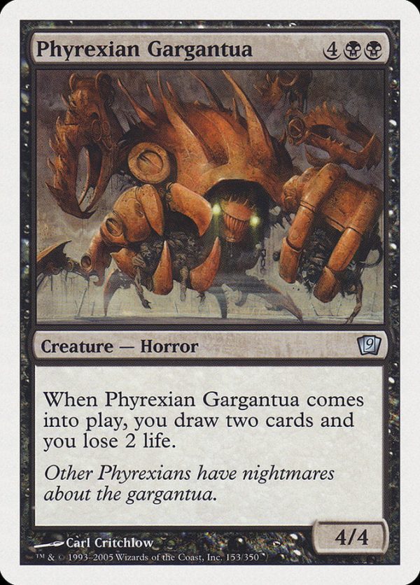 Phyrexian Gargantua - Ninth Edition-(153)
