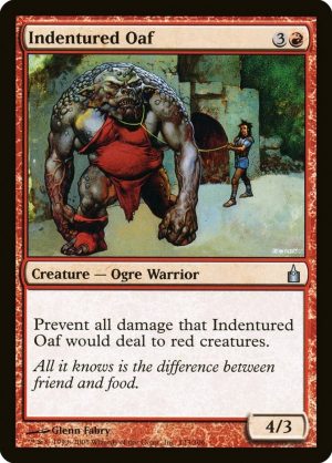 Indentured Oaf - Ravnica: City of Guilds-(133)