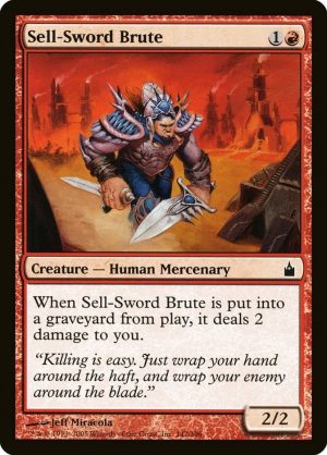 Sell-Sword Brute - Ravnica: City of Guilds-(142)