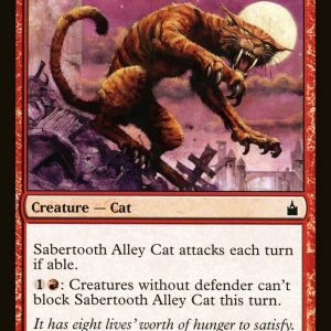 Sabertooth Alley Cat - Ravnica: City of Guilds-(140)