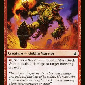 War-Torch Goblin - Ravnica: City of Guilds-(151)