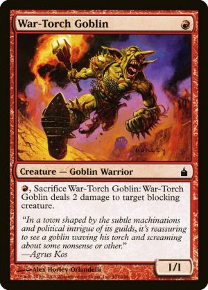 War-Torch Goblin - Ravnica: City of Guilds-(151)