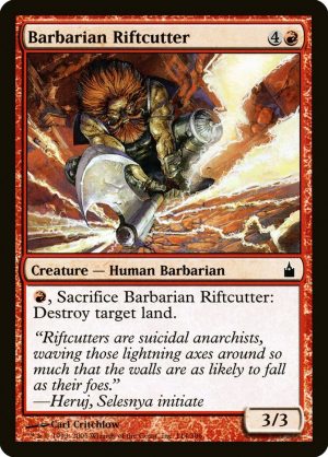 Barbarian Riftcutter - Ravnica: City of Guilds-(114)