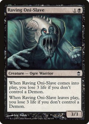 Raving Oni-Slave - Saviors of Kamigawa-(086)