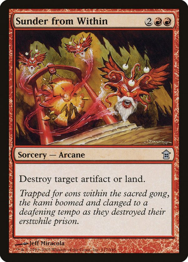 Sunder from Within - Saviors of Kamigawa-(117)