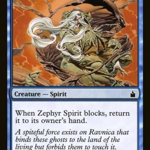Zephyr Spirit - Ravnica: City of Guilds-(076)