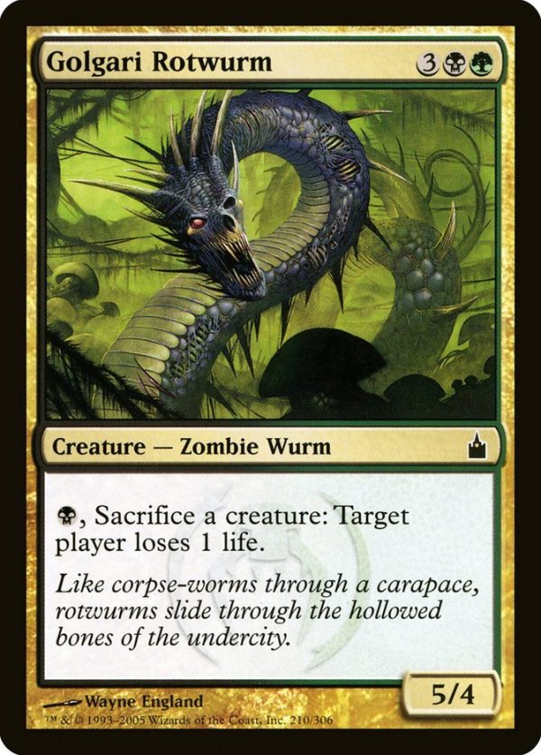 Golgari Rotwurm - Ravnica: City of Guilds-(210)