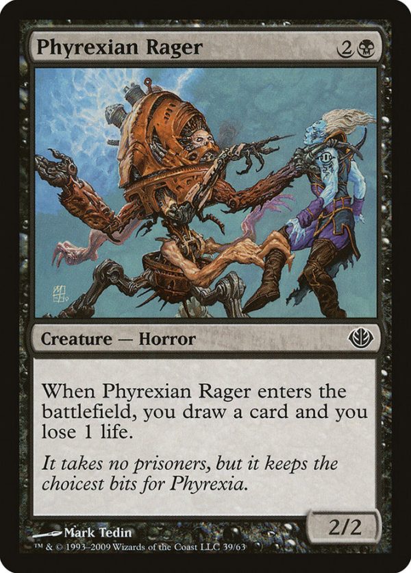 Phyrexian Rager - Duel Decks: Garruk vs. Liliana-(039)