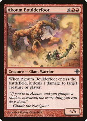 Akoum Boulderfoot - Rise of the Eldrazi-(134)