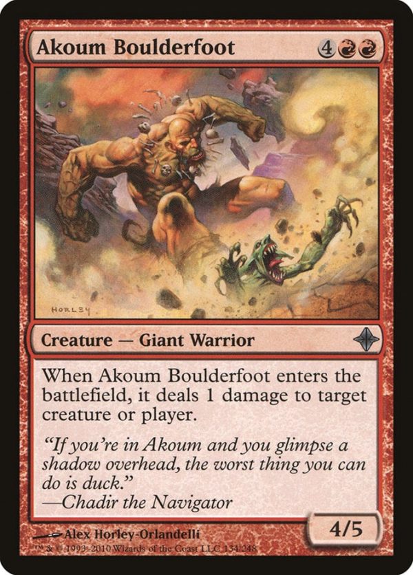 Akoum Boulderfoot - Rise of the Eldrazi-(134)