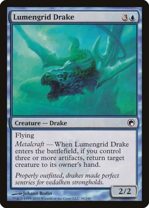 Lumengrid Drake - Scars of Mirrodin-(036)