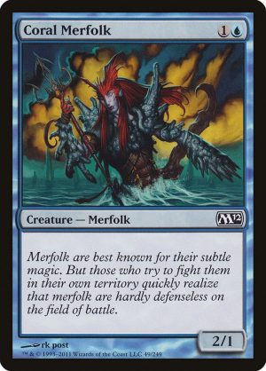 Coral Merfolk - Magic 2012-(049)