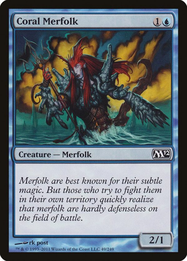 Coral Merfolk - Magic 2012-(049)